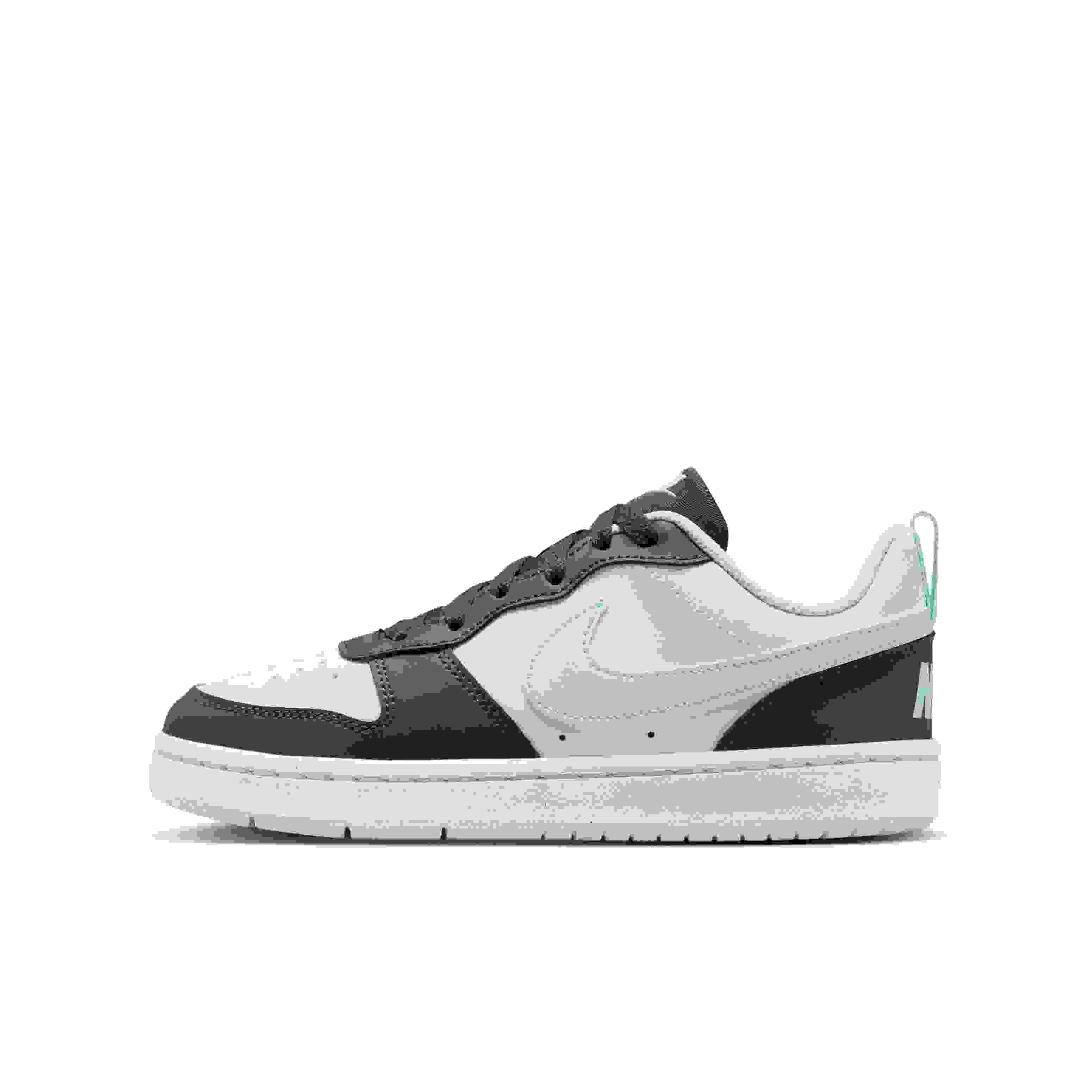 Nike Court Borough Low Recraft Grade School Boys "Anthracite/White/Glacier Blue"' Shoe